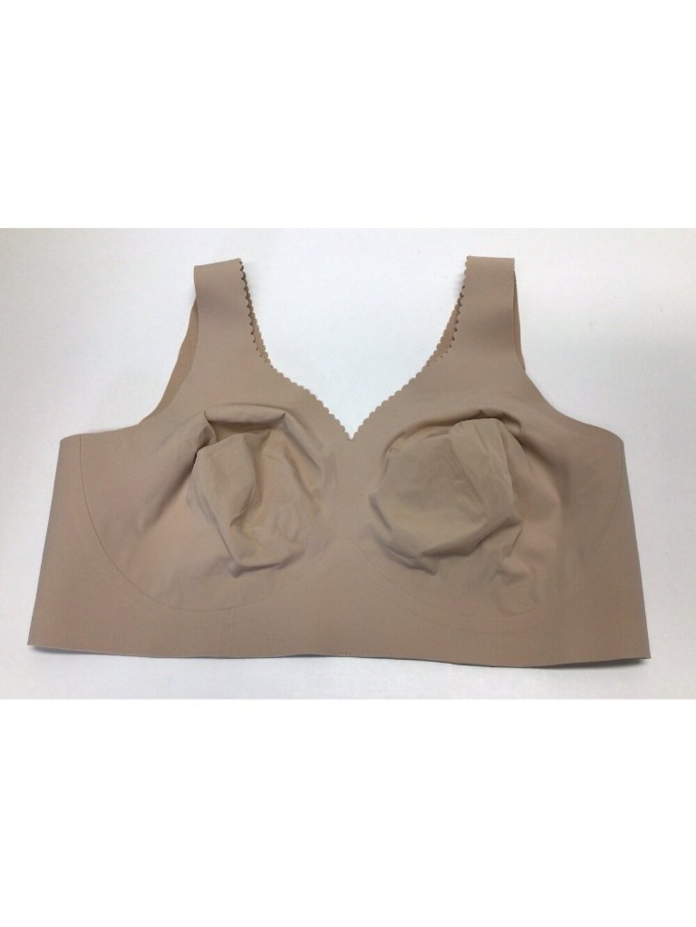 Evelyn & Bobbie The Evelyn Bra Sand Beige Size 3X Wireless $98